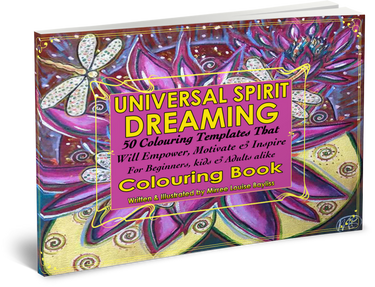 'Universal Dreaming Colouring Book' COLOURING BOOK by Mirree Contemporary Dreamtime Animal Series